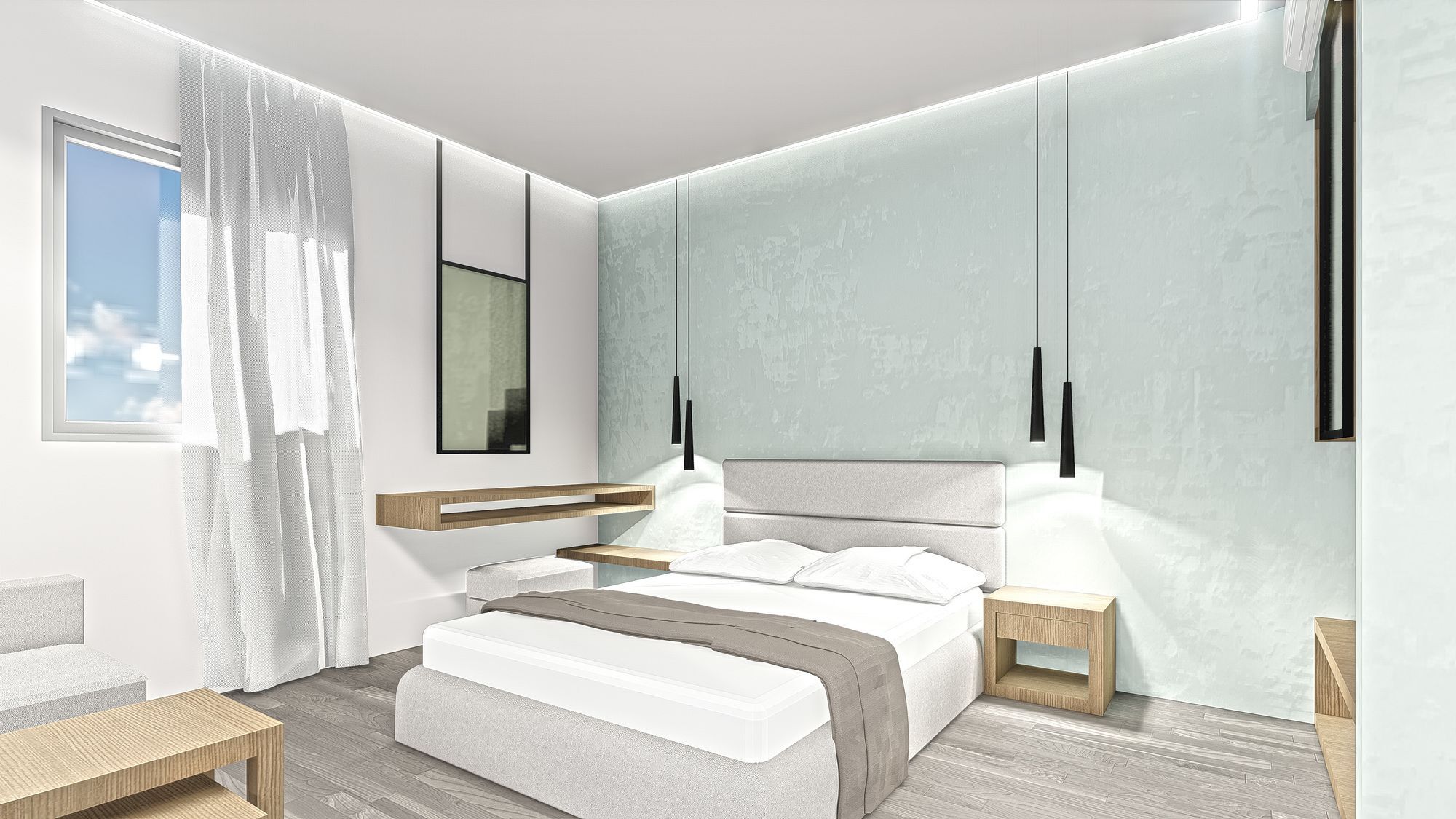 Akalli Luxury Studios Ixia  Luaran gambar