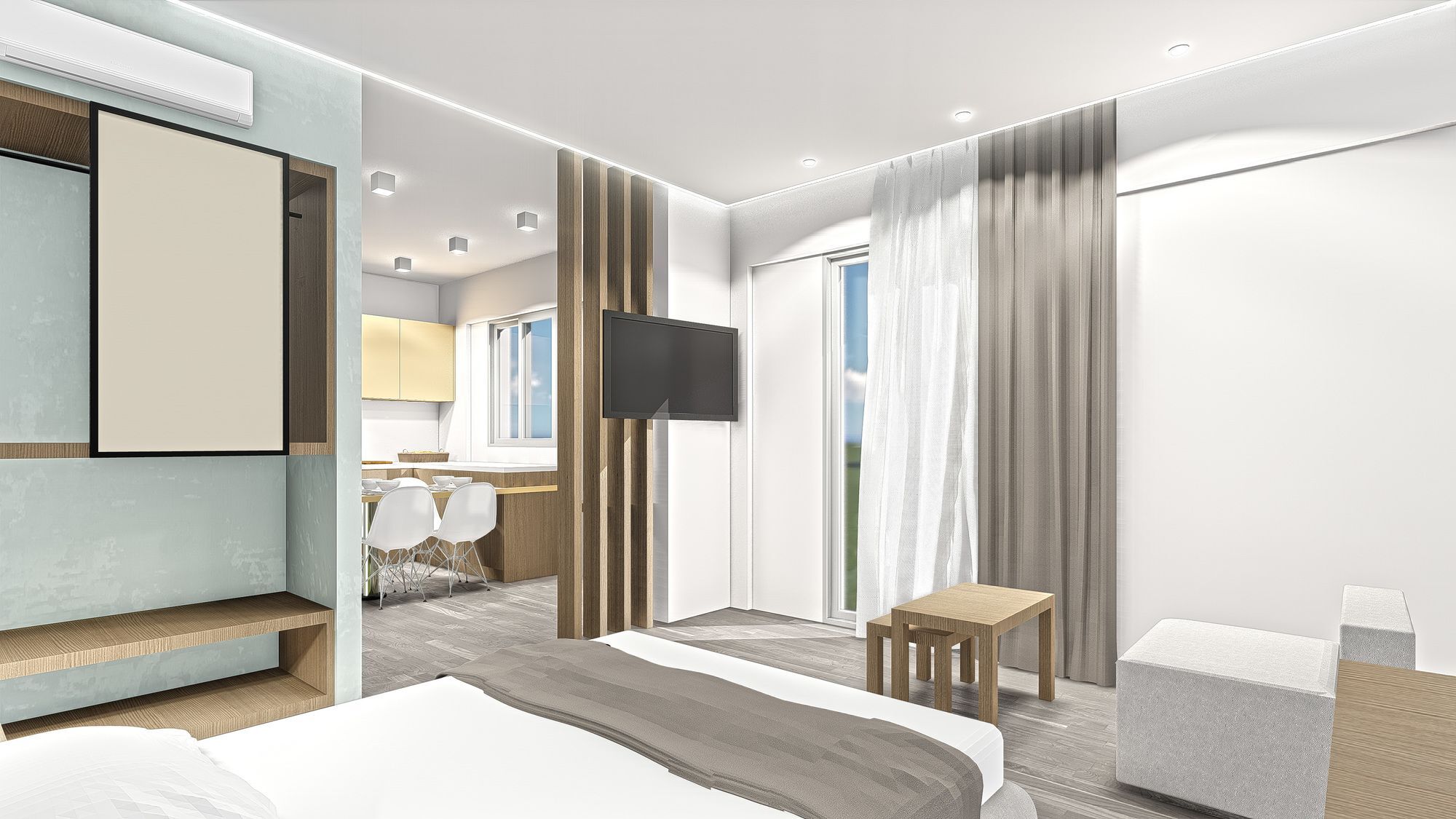 Akalli Luxury Studios Ixia  Luaran gambar