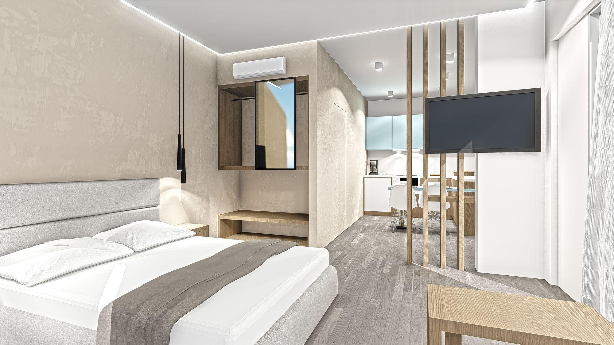 Akalli Luxury Studios Ixia  Luaran gambar