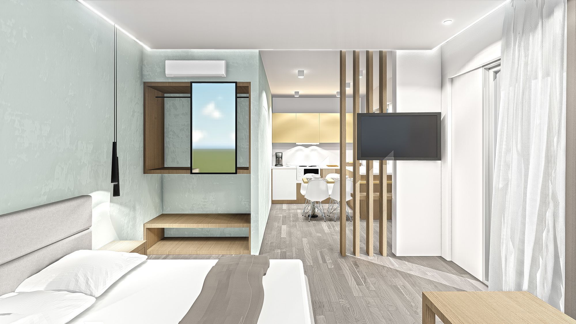 Akalli Luxury Studios Ixia  Luaran gambar